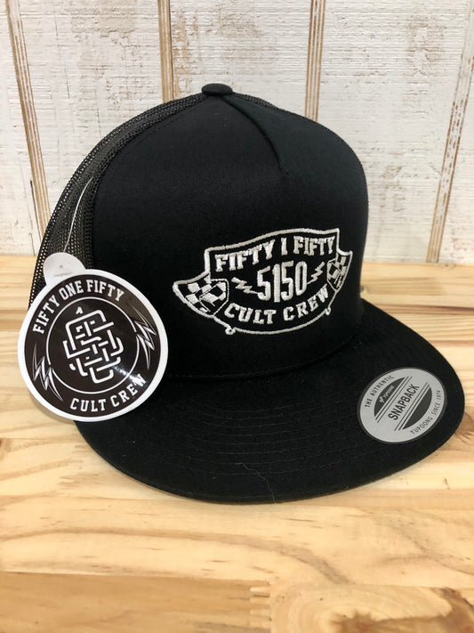 Fifty 1 Fifty Cult Crew Checkered Flag Hat